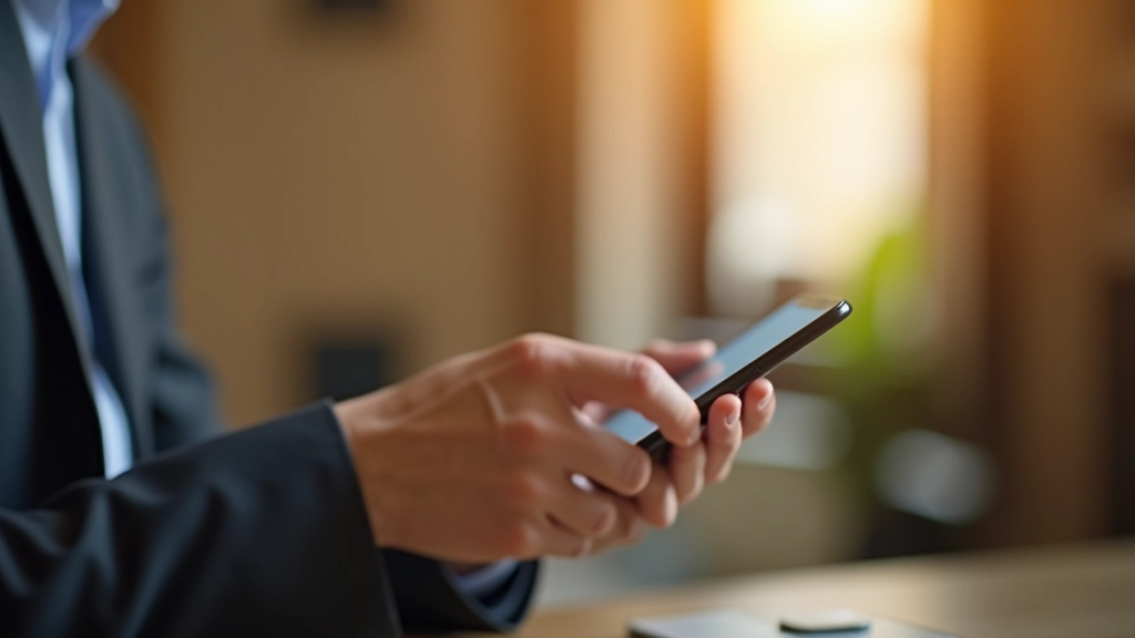 Billetera digital en pantalla de teléfono con iconos de transacciones seguras y bloqueo